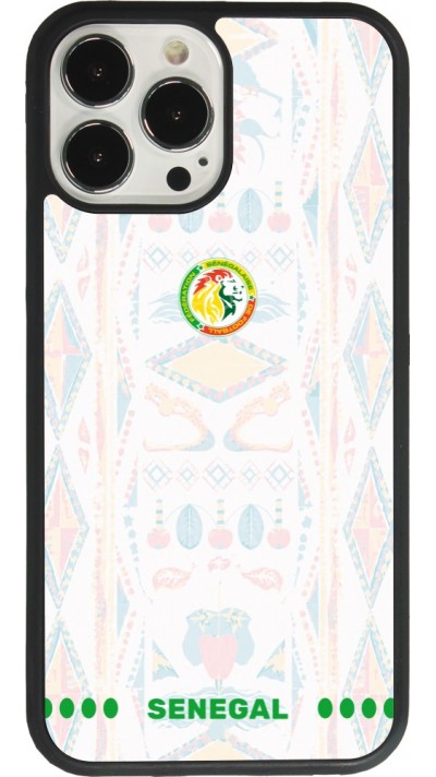 iPhone 13 Pro Max Case Hülle - Silikon schwarz Senegal 2026 personalisierbares Fussballtrikot