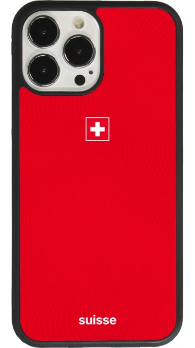 iPhone 13 Pro Max Case Hülle - Silikon schwarz Schweiz 2026 personalisierbares Fussballtrikot