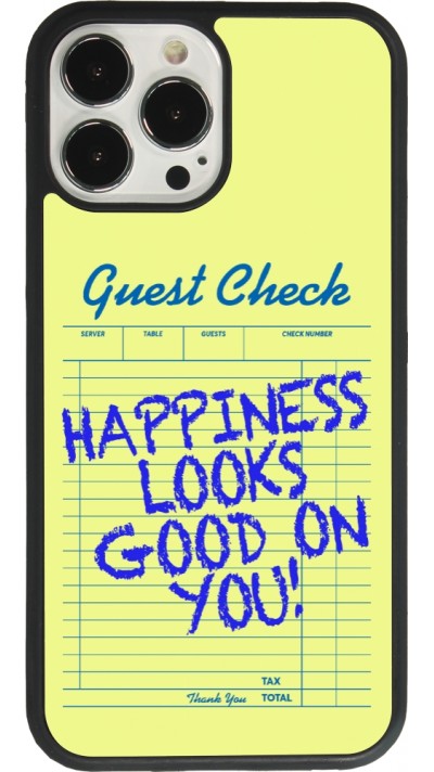 iPhone 13 Pro Max Case Hülle - Silikon schwarz Guest check 2026