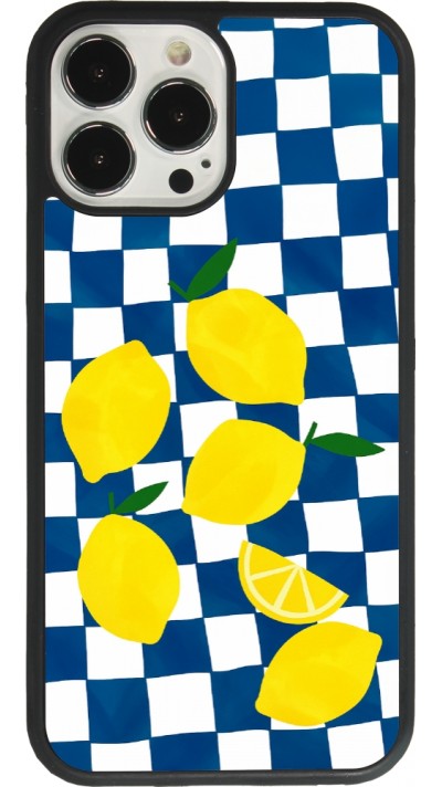 iPhone 13 Pro Max Case Hülle - Silikon schwarz Illustration lemons 2026