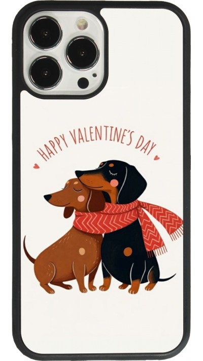iPhone 13 Pro Max Case Hülle - Silikon schwarz Saint Valentines Day 26 Happy Valentine