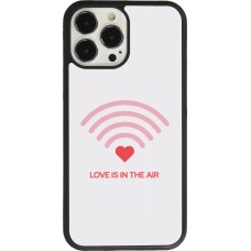 iPhone 13 Pro Max Case Hülle - Silikon schwarz Saint Valentines Day 26 Love is in the air
