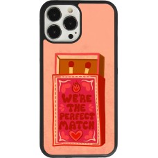 iPhone 13 Pro Max Case Hülle - Silikon schwarz Saint Valentines Day 26 Perfect Match