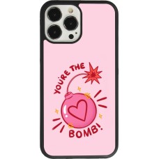 iPhone 13 Pro Max Case Hülle - Silikon schwarz Saint Valentines Day 26 You are the bomb