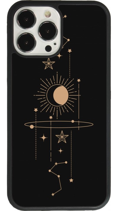 Coque iPhone 13 Pro Max - Silicone rigide noir Spring 23 astro