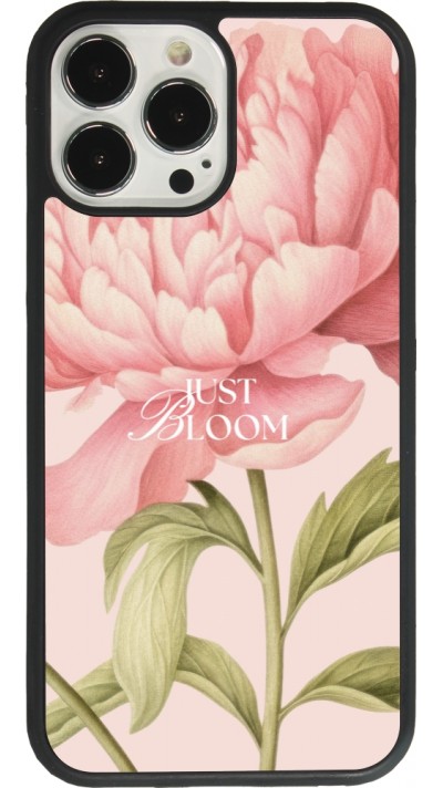 iPhone 13 Pro Max Case Hülle - Silikon schwarz Just Bloom 2026