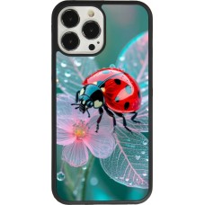 iPhone 13 Pro Max Case Hülle - Silikon schwarz Ladybird in bloom 2026