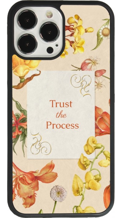 iPhone 13 Pro Max Case Hülle - Silikon schwarz Trust the process 2026