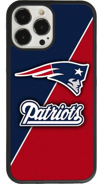 iPhone 13 Pro Max Case Hülle - Silikon schwarz Super Bowl 26 Patriots 1