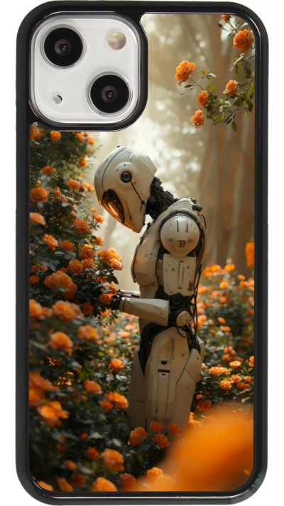 iPhone 13 mini Case Hülle - Astronaut flowers 2025