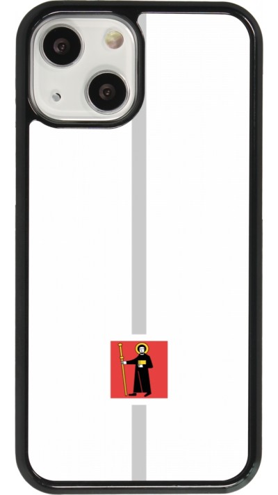 iPhone 13 mini Case Hülle - Kanton GL weiss