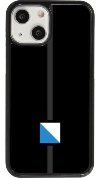 iPhone 13 mini Case Hülle - Kanton ZH schwarz