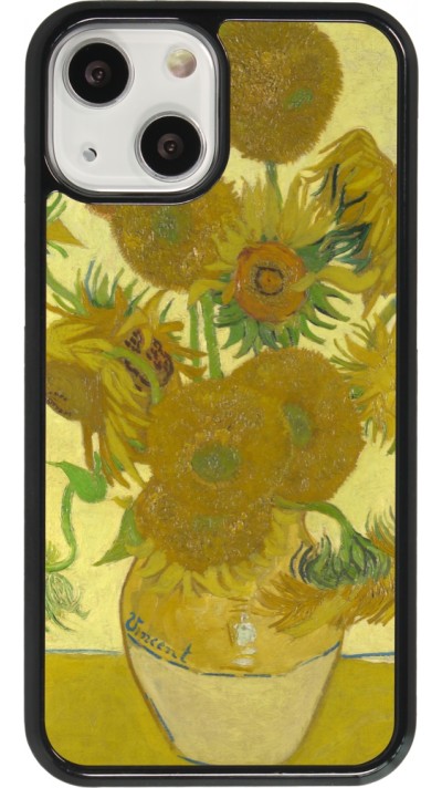 iPhone 13 mini Case Hülle - Kunstbild - Sonnenblumen  - Van Gogh