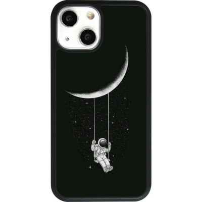Hülle iPhone 13 mini - Silikon schwarz Astro balançoire