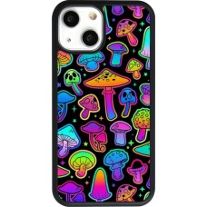 iPhone 13 mini Case Hülle - Silikon schwarz Autumn 2024 magic mushrooms