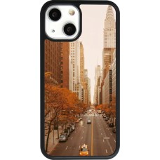 iPhone 13 mini Case Hülle - Silikon schwarz Autumn 2024 New York city
