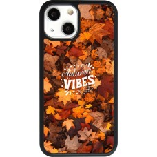 iPhone 13 mini Case Hülle - Silikon schwarz Autumn 25 Autumn vibes