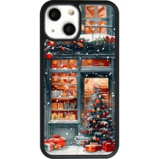 iPhone 13 mini Case Hülle - Silikon schwarz Christmas 25 Xmas Shop