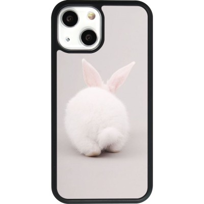 iPhone 13 mini Case Hülle - Silikon schwarz Easter 2024 bunny butt