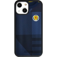 iPhone 13 mini Case Hülle - Silikon schwarz Schottland personalisierbares Fussballtrikot