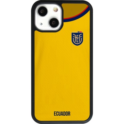 iPhone 13 mini Case Hülle - Silikon schwarz Ecuador 2022 Fußballtrikot