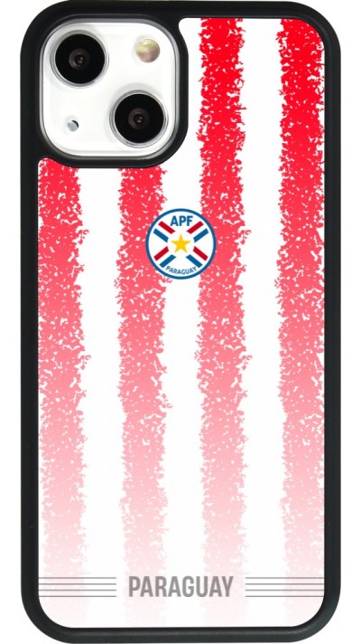 iPhone 13 mini Case Hülle - Silikon schwarz Paraguay 2026 personalisierbares Fussballtrikot