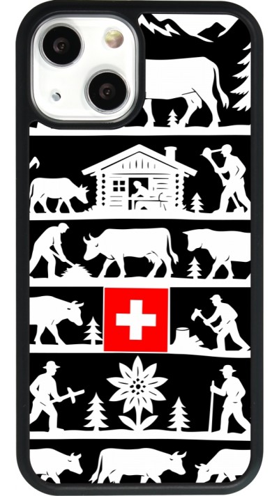 iPhone 13 mini Case Hülle - Silikon schwarz Poya Schweiz 1 schwarz