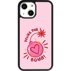 iPhone 13 mini Case Hülle - Silikon schwarz Saint Valentines Day 26 You are the bomb