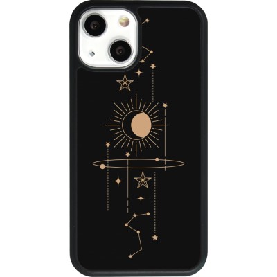 iPhone 13 mini Case Hülle - Silikon schwarz Spring 23 astro