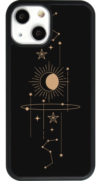 iPhone 13 mini Case Hülle - Silikon schwarz Spring 23 astro