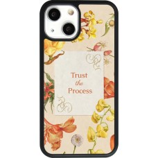iPhone 13 mini Case Hülle - Silikon schwarz Trust the process Spring 2026