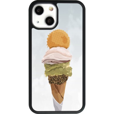 iPhone 13 mini Case Hülle - Silikon schwarz Summer 2025 Cornet