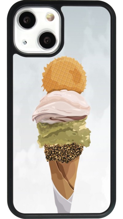 iPhone 13 mini Case Hülle - Silikon schwarz Summer 2025 Cornet