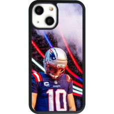 iPhone 13 mini Case Hülle - Silikon schwarz Super Bowl 26 Patriots 3