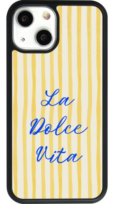 iPhone 13 mini Case Hülle - Silikon schwarz The good life 2026
