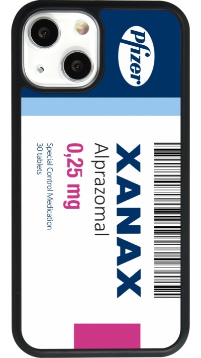 iPhone 13 mini Case Hülle - Silikon schwarz Xanax Alprazolam 2025