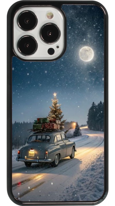 iPhone 13 Pro Case Hülle - Christmas 25 Car with Tree Xmas