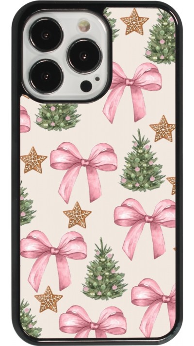 iPhone 13 Pro Case Hülle - Christmas 25 Vintage Ribbons
