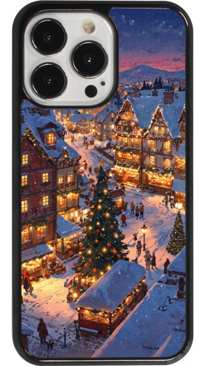 iPhone 13 Pro Case Hülle - Christmas 25 Xmas Village