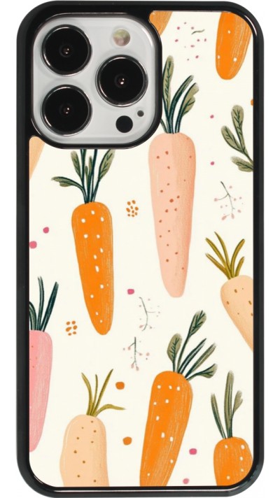 iPhone 13 Pro Case Hülle - Easter 2026 Illustration carrots