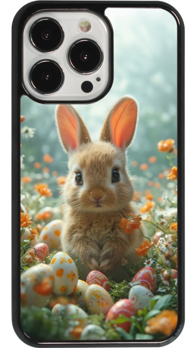 iPhone 13 Pro Case Hülle - Easter 2026 Rabbit in the garden