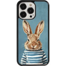 iPhone 13 Pro Case Hülle - Easter 2026 Rabbit navy