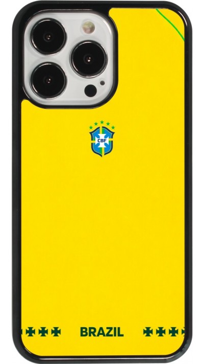 iPhone 13 Pro Case Hülle - Brasilien 2026 personalisierbares Fussballtrikot
