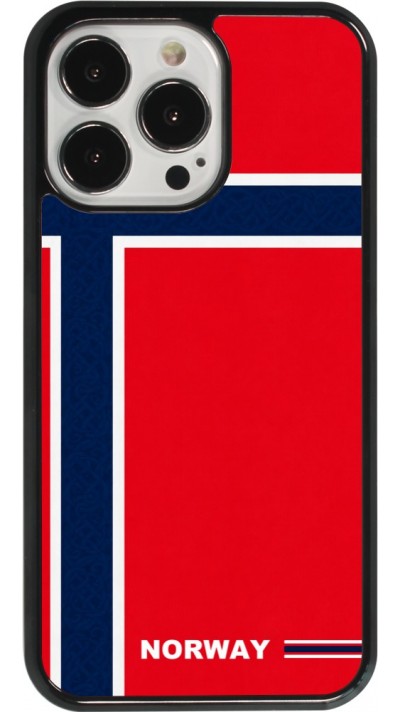 iPhone 13 Pro Case Hülle - Norwegen 2026 personalisierbares Fussballtrikot