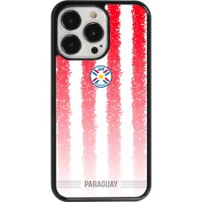 iPhone 13 Pro Case Hülle - Paraguay 2026 personalisierbares Fussballtrikot