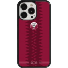 iPhone 13 Pro Case Hülle - Qatar 2026 personalisierbares Fussballtrikot