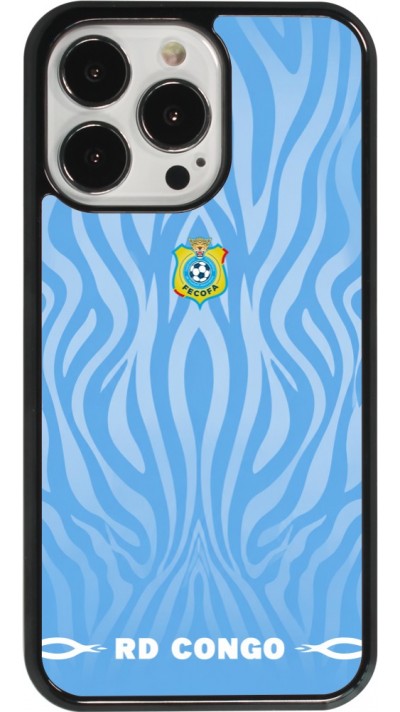 iPhone 13 Pro Case Hülle - Demokratische Republik Kongo 2026 personalisierbares Fussballtrikot