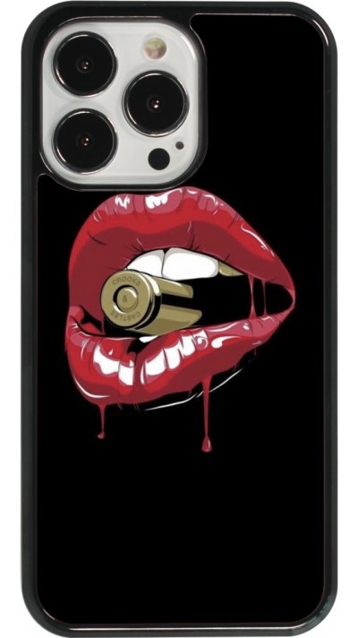 iPhone 13 Pro Case Hülle - Lips bullet