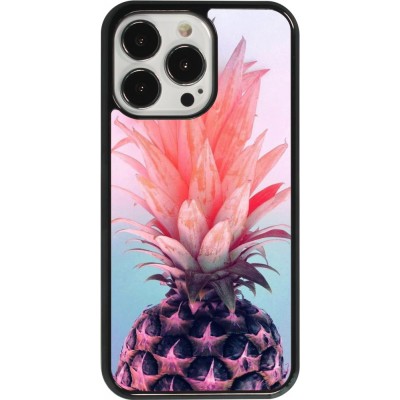 iPhone 13 Pro Case Hülle - Purple Pink Pineapple