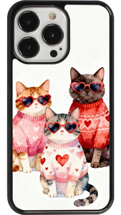 iPhone 13 Pro Case Hülle - Saint Valentines Day 26 Cat Love
